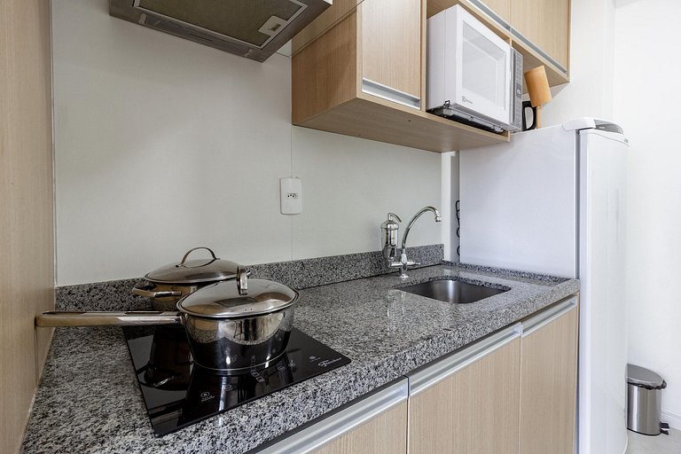 Apto para Alugar em Pinheiros - 3 Pessoas, Academia e Sauna