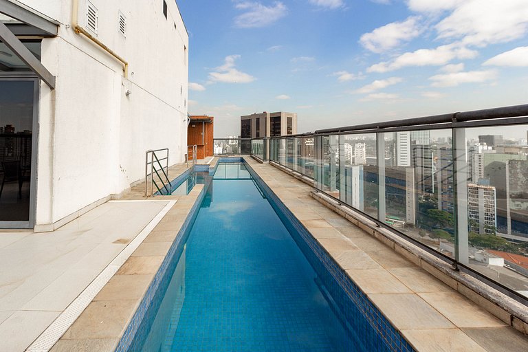 Apartamento amplo e confortável em Pinheiros