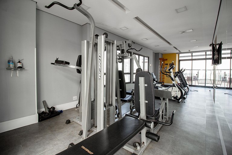 Apartamento amplo e confortável em Pinheiros