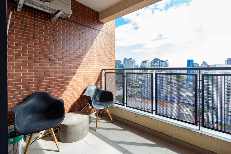 Apartamento amplo e confortável em Pinheiros