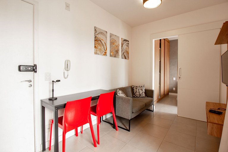 Apartamento amplo e confortável em Pinheiros