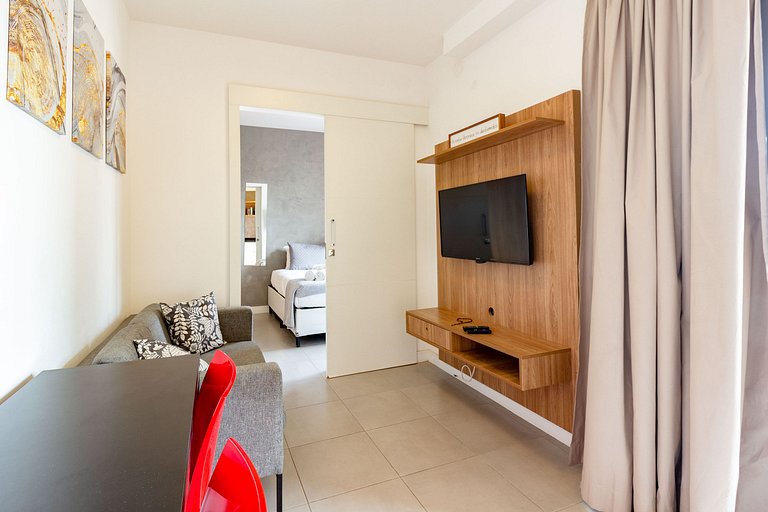 Apartamento amplo e confortável em Pinheiros