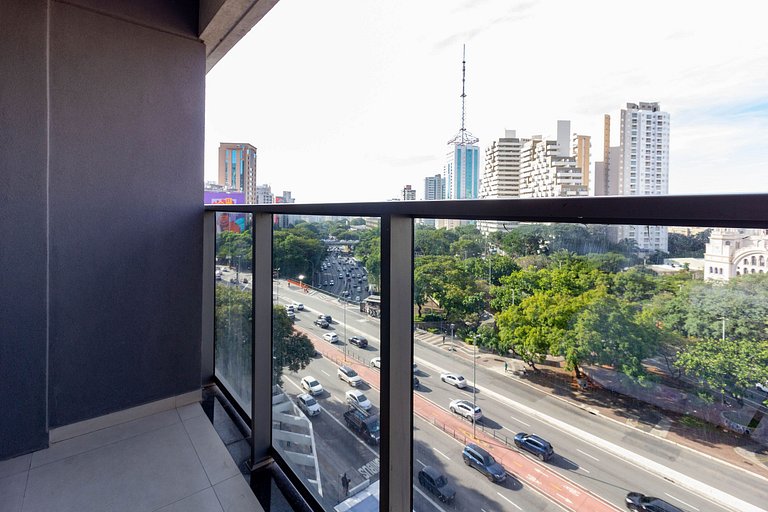 O encanto da Paulista: Apto confortável c/ varanda