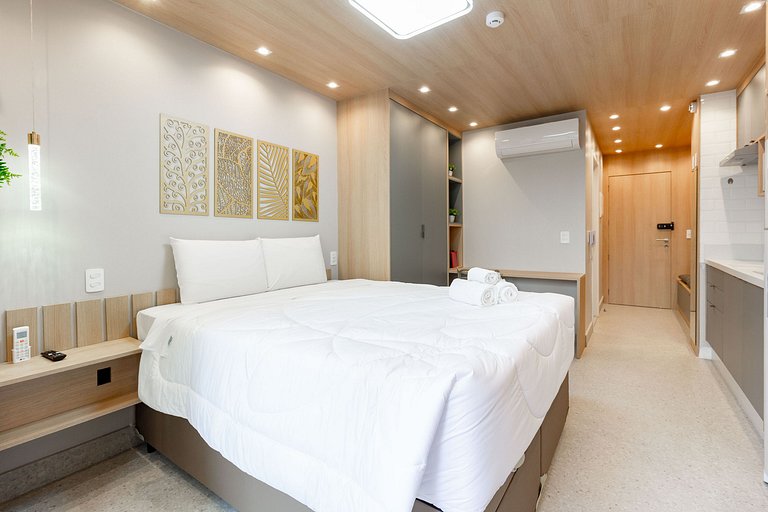 Alto padrão c/ cama queen na Vila Nova Conceição