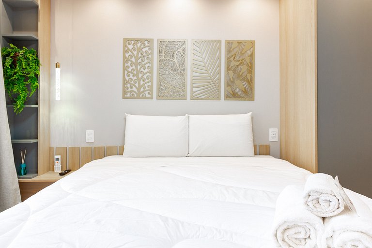Alto padrão c/ cama queen na Vila Nova Conceição