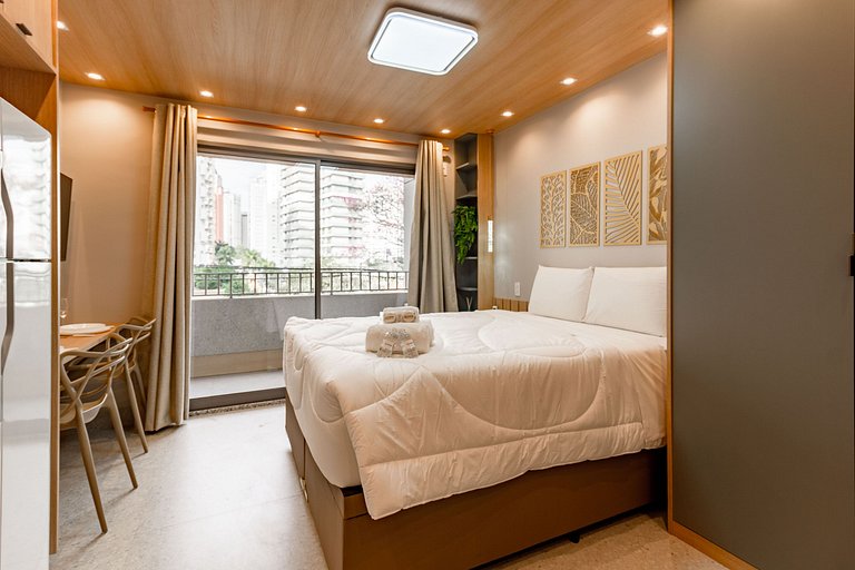 Alto padrão c/ cama queen na Vila Nova Conceição