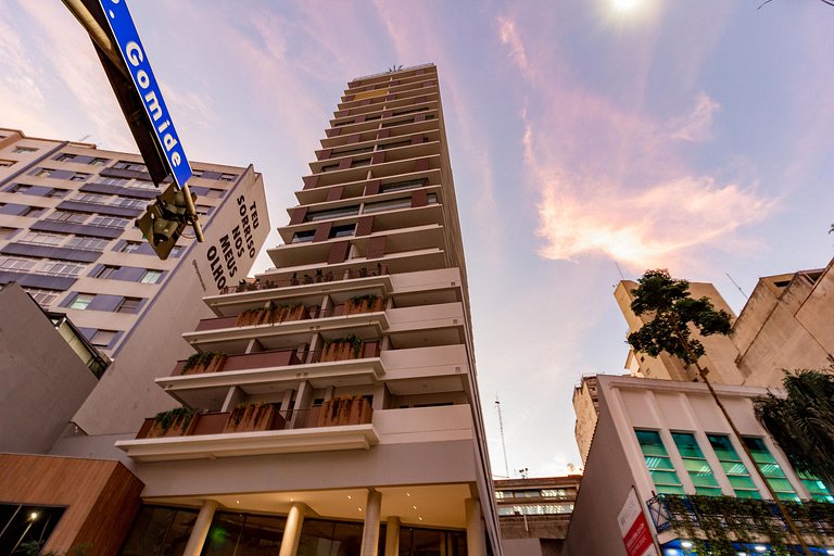 Conforto: Apartamento perto da Avenida Paulista