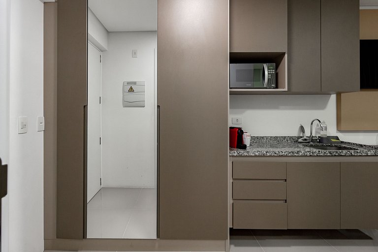 Charme e conforto: Apto completo na Pamplona