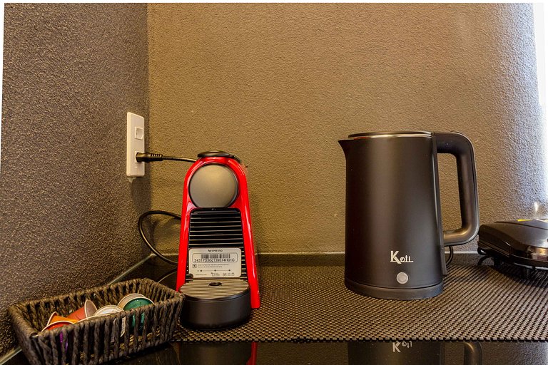 Conforto e luxo: Apt completo c/ cama queen e WIFI