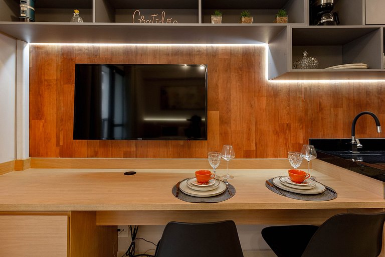 Luxo e encanto: Apto dos sonhos em Pinheiros