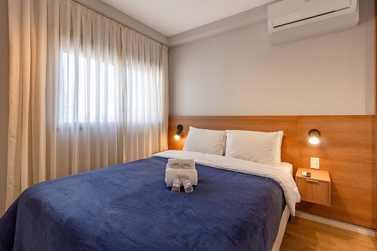 Apartamento amplo e elegante em Moema