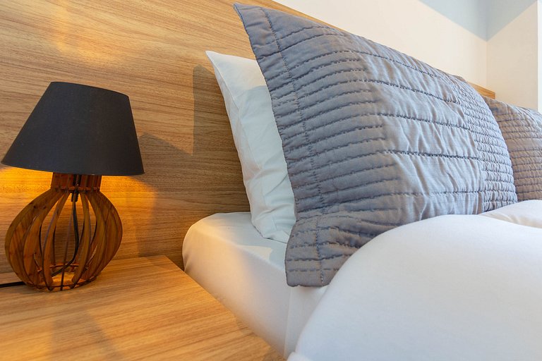 Conforto e aconchego: Apt completo c/ linda vista