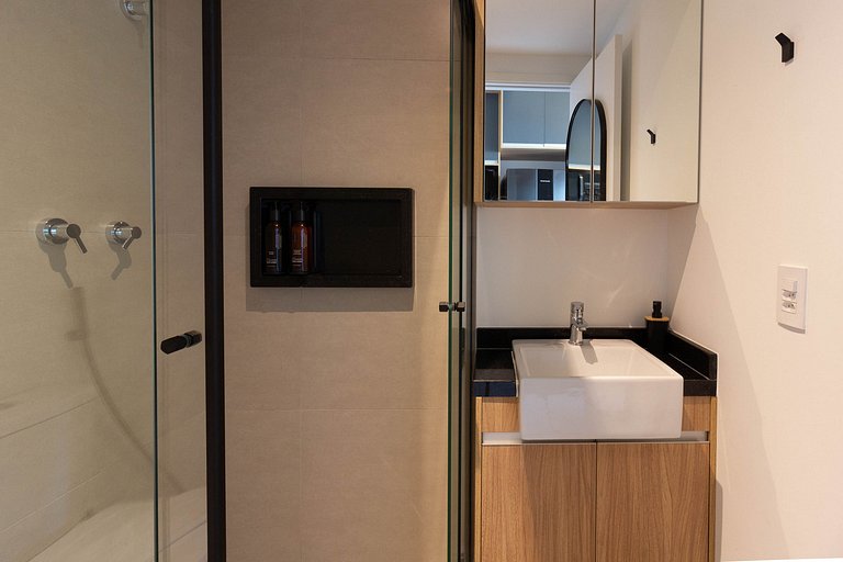 Conforto e aconchego: Apt completo c/ linda vista