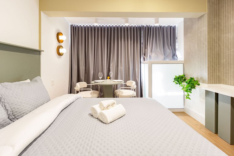 Apto luxo na melhor localização de Moema