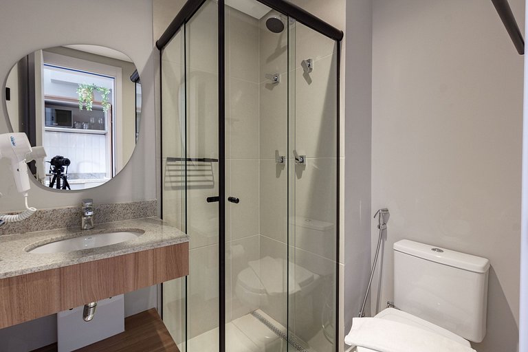 Apto superior com varanda em Moema