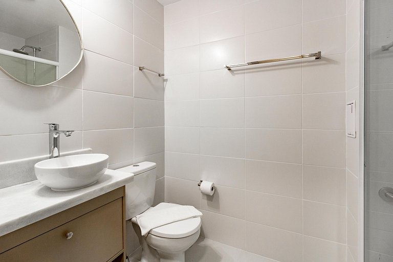 Encanto e conforto: Apto completo c/ varanda