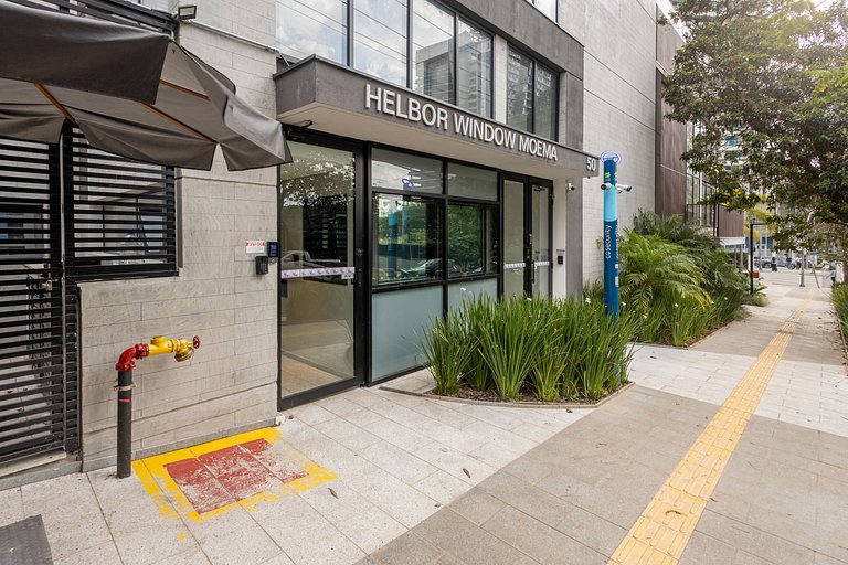 Apto Luxo c/ self check-in em Moema