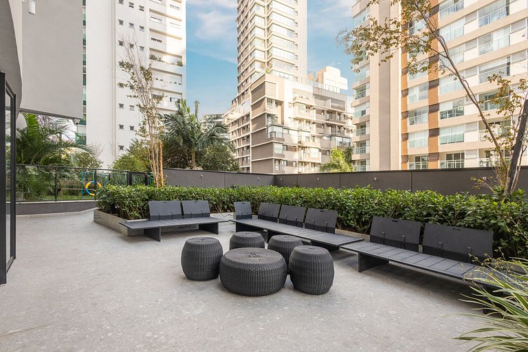 Charme e encanto: Ap completo c/ estacionamento
