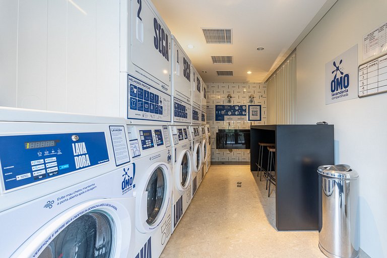 Apto Luxo c/ self check-in em Moema