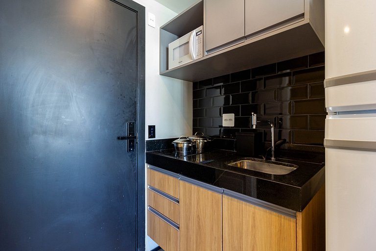 Apto Luxo com garagem em Moema