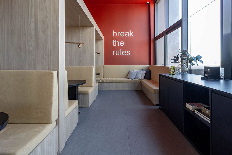 Apê incrível em Pinheiros com vista