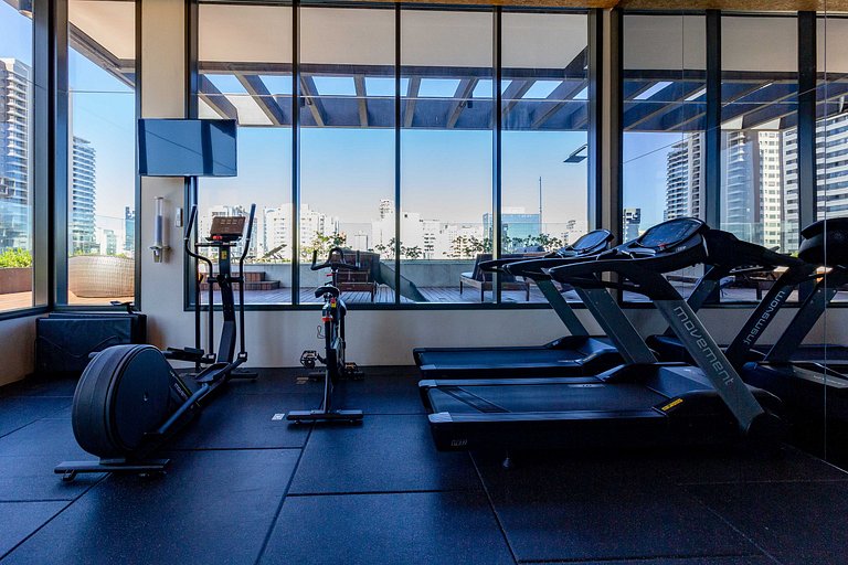 Apê incrível em Pinheiros com vista