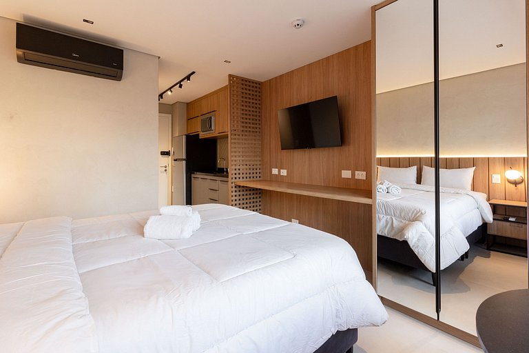 Lar aconchegante c/ cama queen em Perdizes