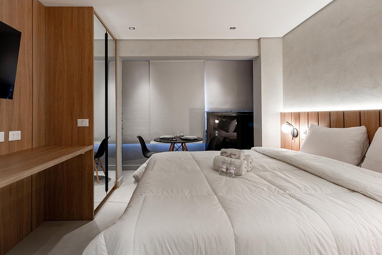 Lar aconchegante c/ cama queen em Perdizes