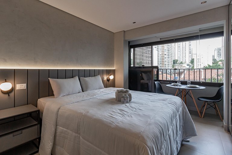 Lar aconchegante c/ cama queen em Perdizes