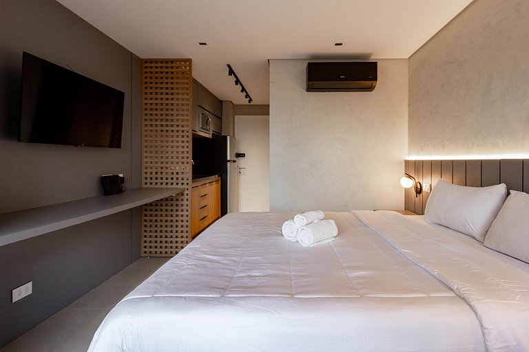 Lar aconchegante c/ cama queen em Perdizes