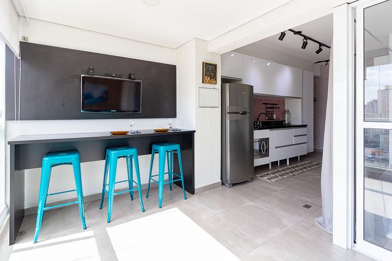 Apto encantador na Klabin