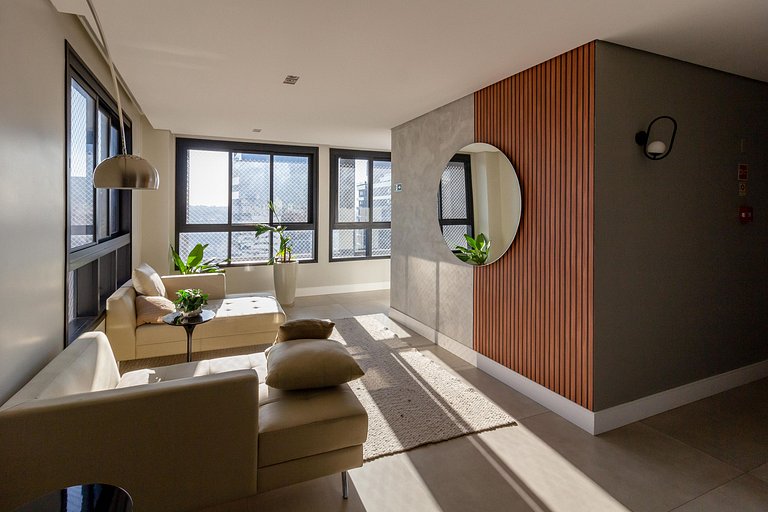 Studio Vila Olímpia c/ Piscina, Coworking e Wi‑Fi
