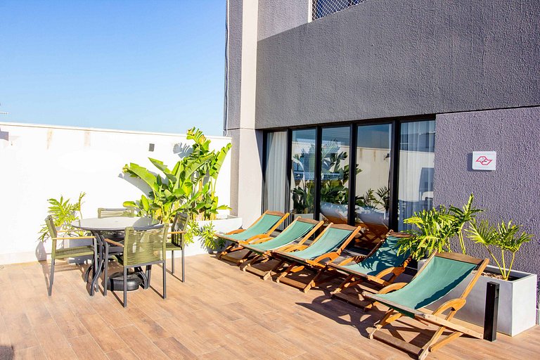 Studio Vila Olímpia c/ Piscina, Coworking e Wi‑Fi