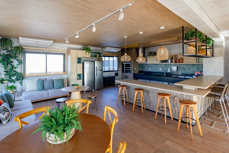 Studio Vila Olímpia c/ Piscina, Coworking e Wi‑Fi