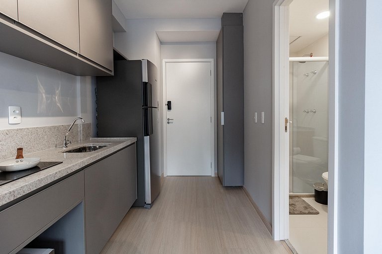 Conforto e Estilo em Pinheiros, próximo ao metrô