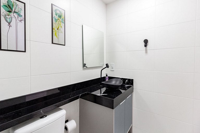 Studio Vila Olímpia c/ Piscina, Coworking e Wi‑Fi