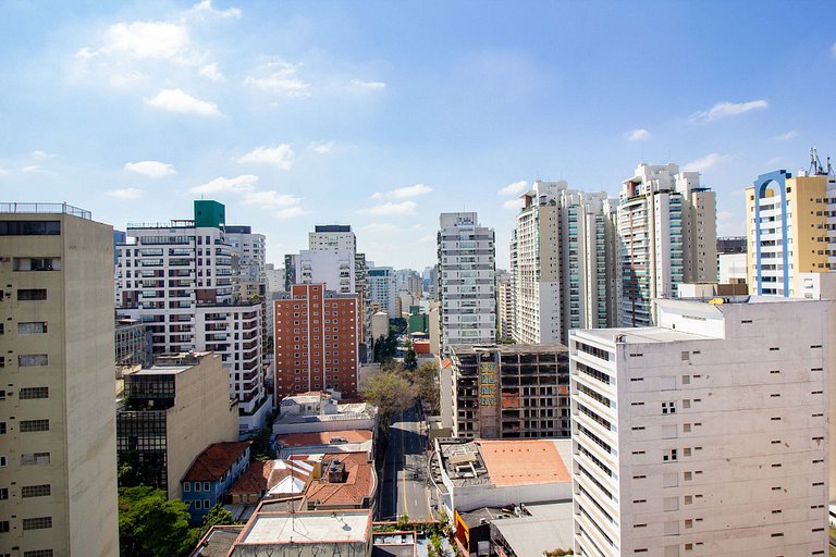 Modernidade e conforto: Apto próximo da Paulista