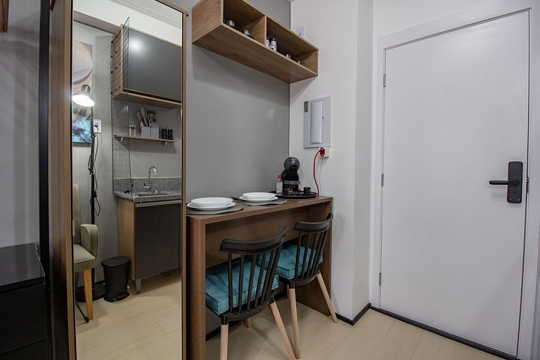 Conforto e praticidade na Paulista
