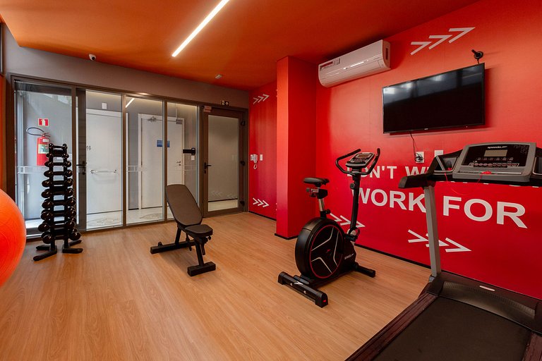 Encanto e sofisticação: Apt completo em Pinheiros