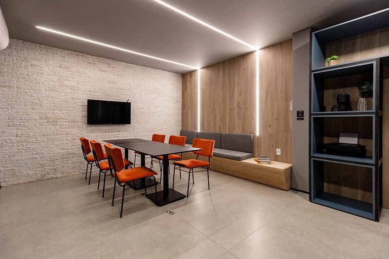 Encanto e sofisticação: Apt completo em Pinheiros
