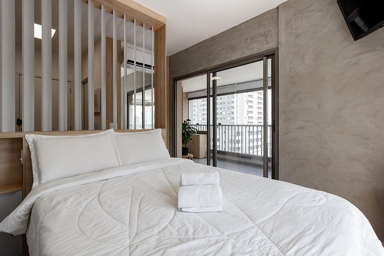 Apto Sofisticado e aconchegante na Faria Lima