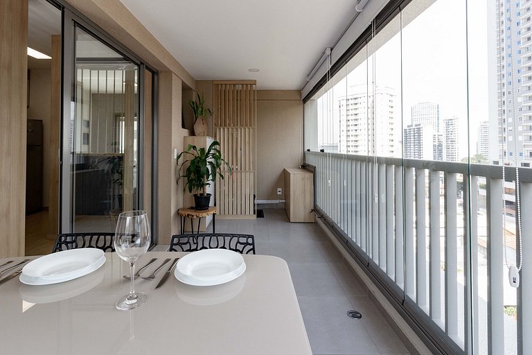 Apto Sofisticado e aconchegante na Faria Lima