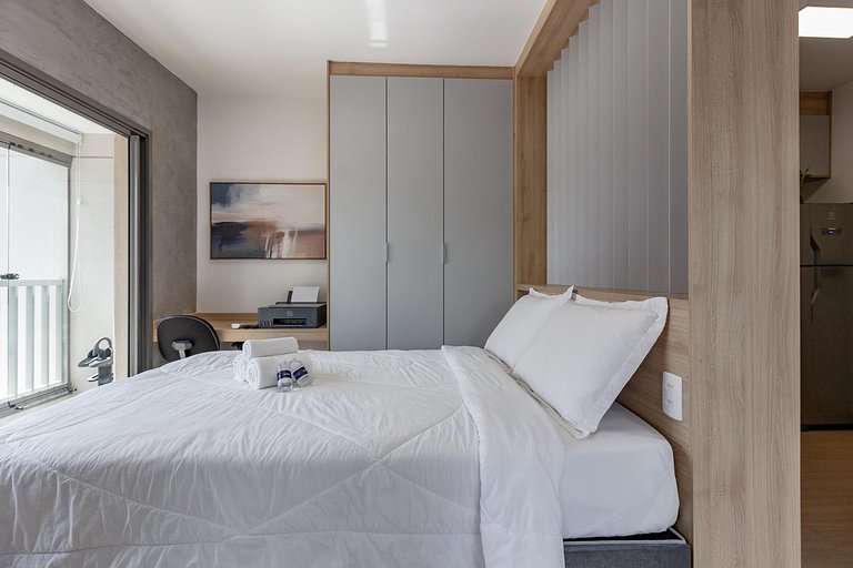 Apto Sofisticado e aconchegante na Faria Lima