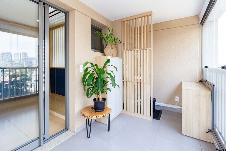 Apto Sofisticado e aconchegante na Faria Lima