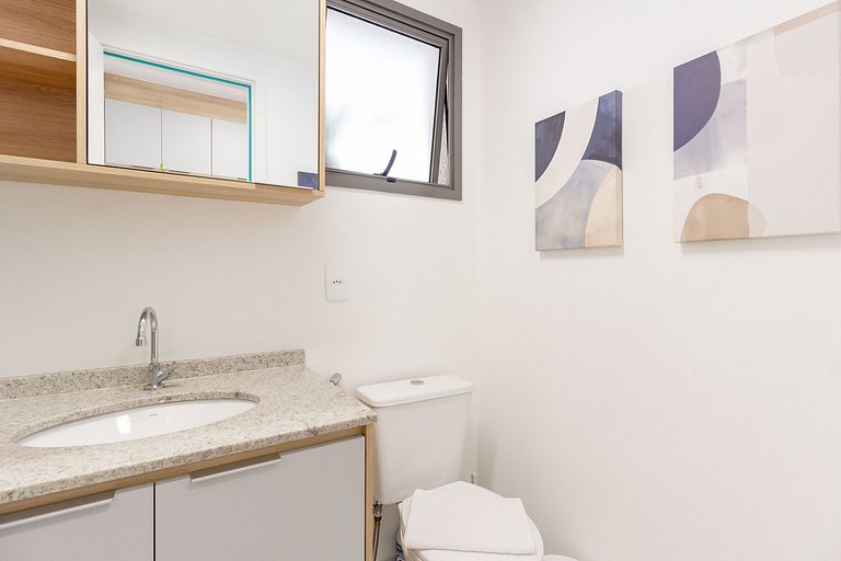 Apto Sofisticado e aconchegante na Faria Lima