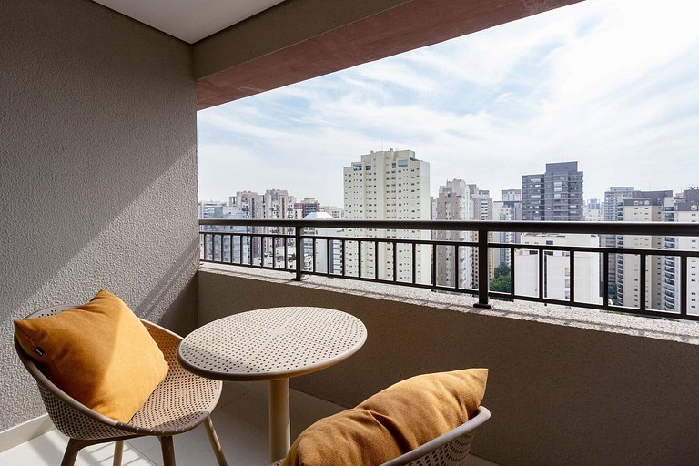Luxo e charme: Apto aconchegante em Moema