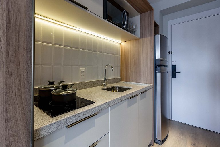 Luxo e charme: Apto aconchegante em Moema