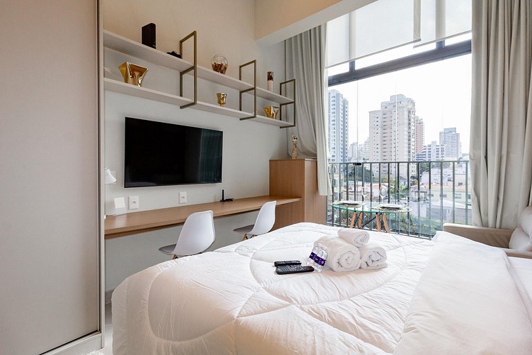 Conforto e luxo: Apto lindo em Perdizes