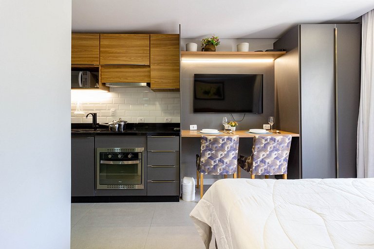 Aconchegante e confortável: Apt próx da Faria Lima