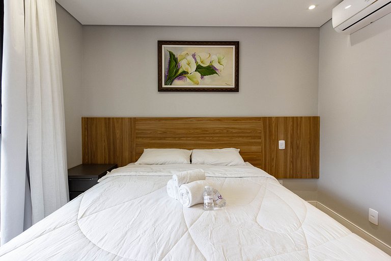 Aconchegante e confortável: Apt próx da Faria Lima